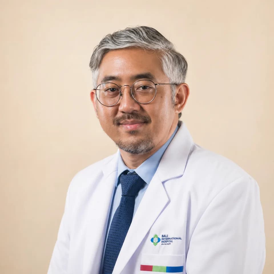 Foto dr. Deddy, neurolog intervensi NeuroBali.